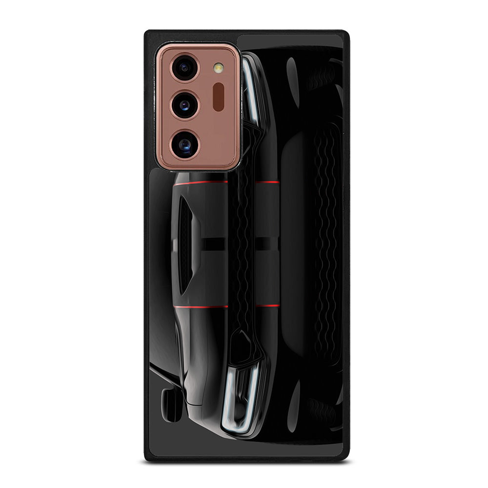 Black Dodge Challenger Oilred Samsung Galaxy Note 20 Ultra Case