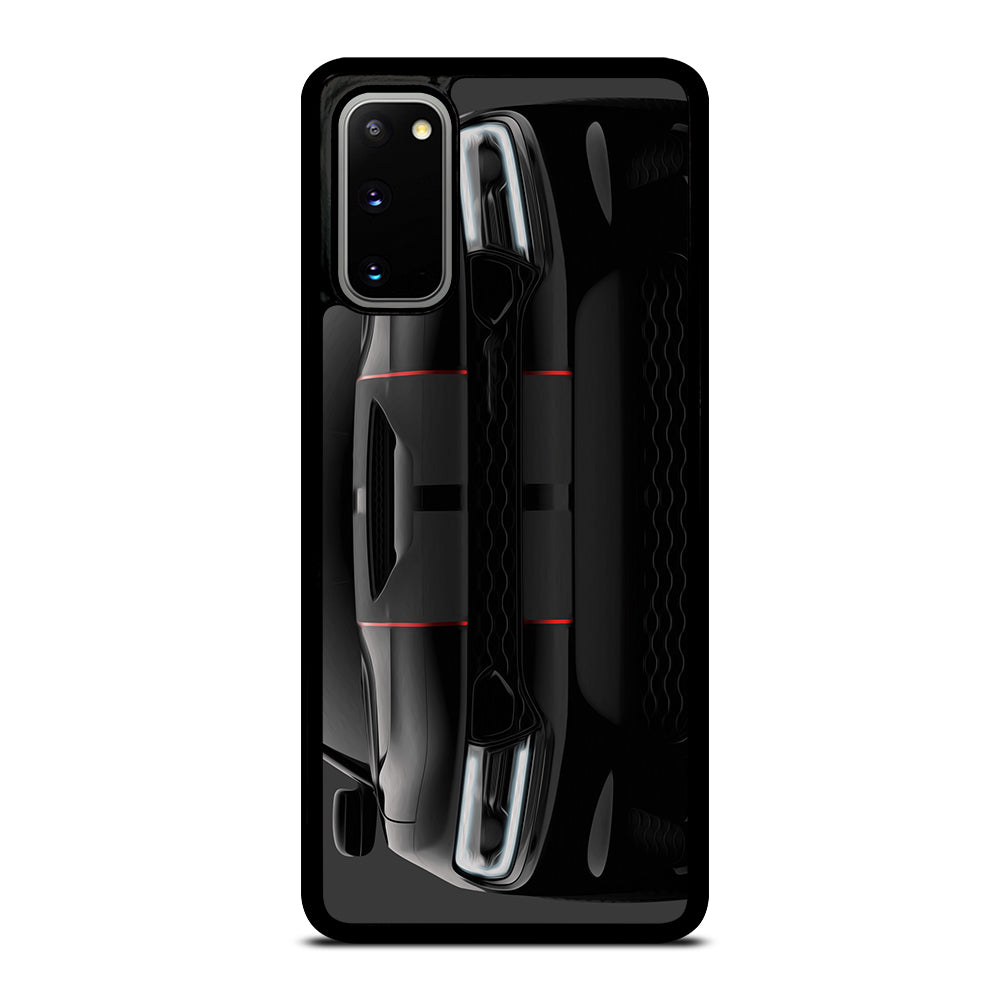 Black Dodge Challenger Oilred Samsung Galaxy S20 / S20 5G Case