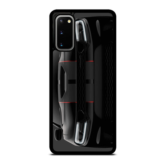 Black Dodge Challenger Oilred Samsung Galaxy S20 / S20 5G Case