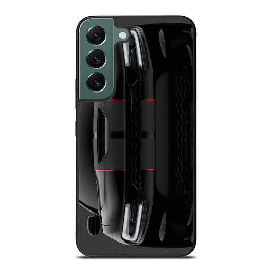 Black Dodge Challenger Oilred Samsung Galaxy S22 5G Case