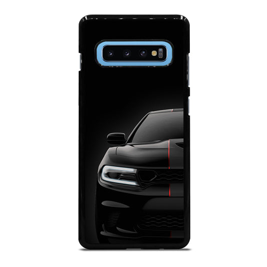 Black Dodge Challenger Outerglow Samsung Galaxy S10 Plus Case