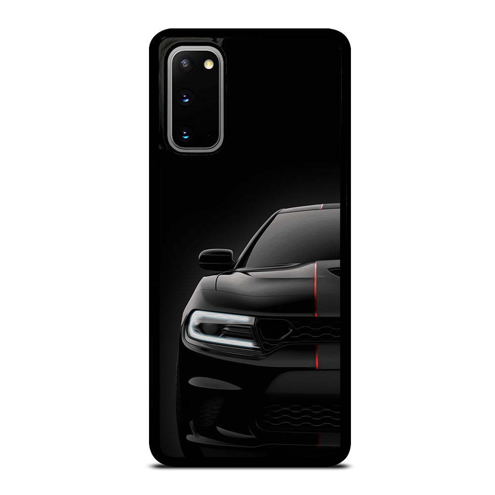 Black Dodge Challenger Outerglow Samsung Galaxy S20 / S20 5G Case
