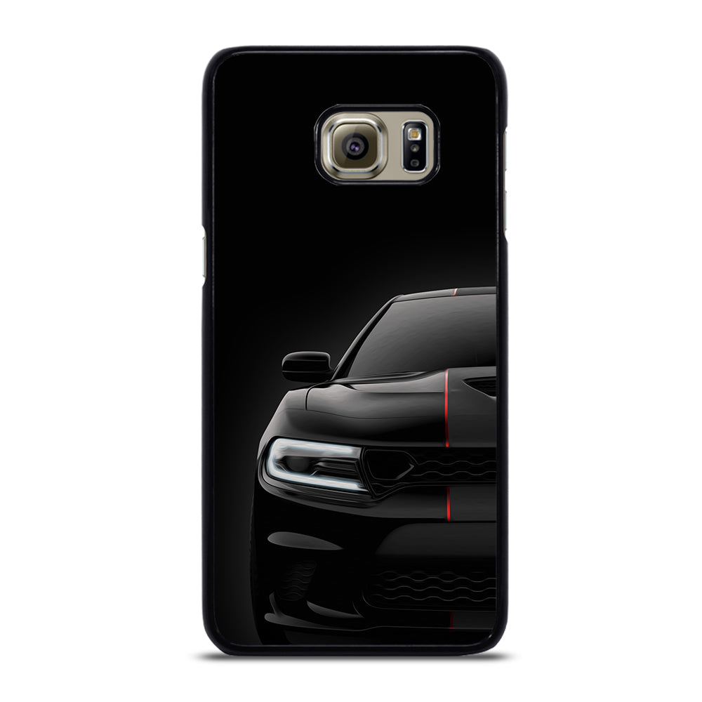 Black Dodge Challenger Outerglow Samsung Galaxy S6 Edge Plus Case
