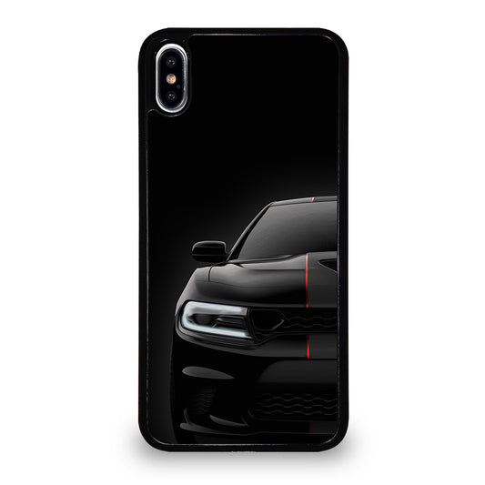 Black Dodge Challenger Outerglow iPhone XS Max Case