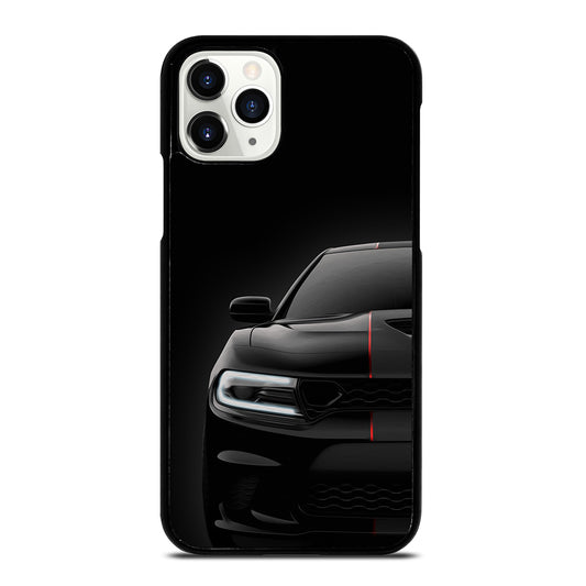 Black Dodge Challenger Outerglow iPhone 11 Pro Case