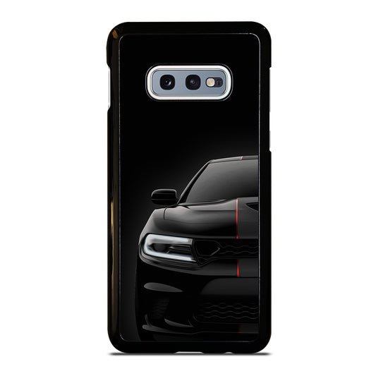 Black Dodge Challenger Outerglow Samsung Galaxy S10e Case