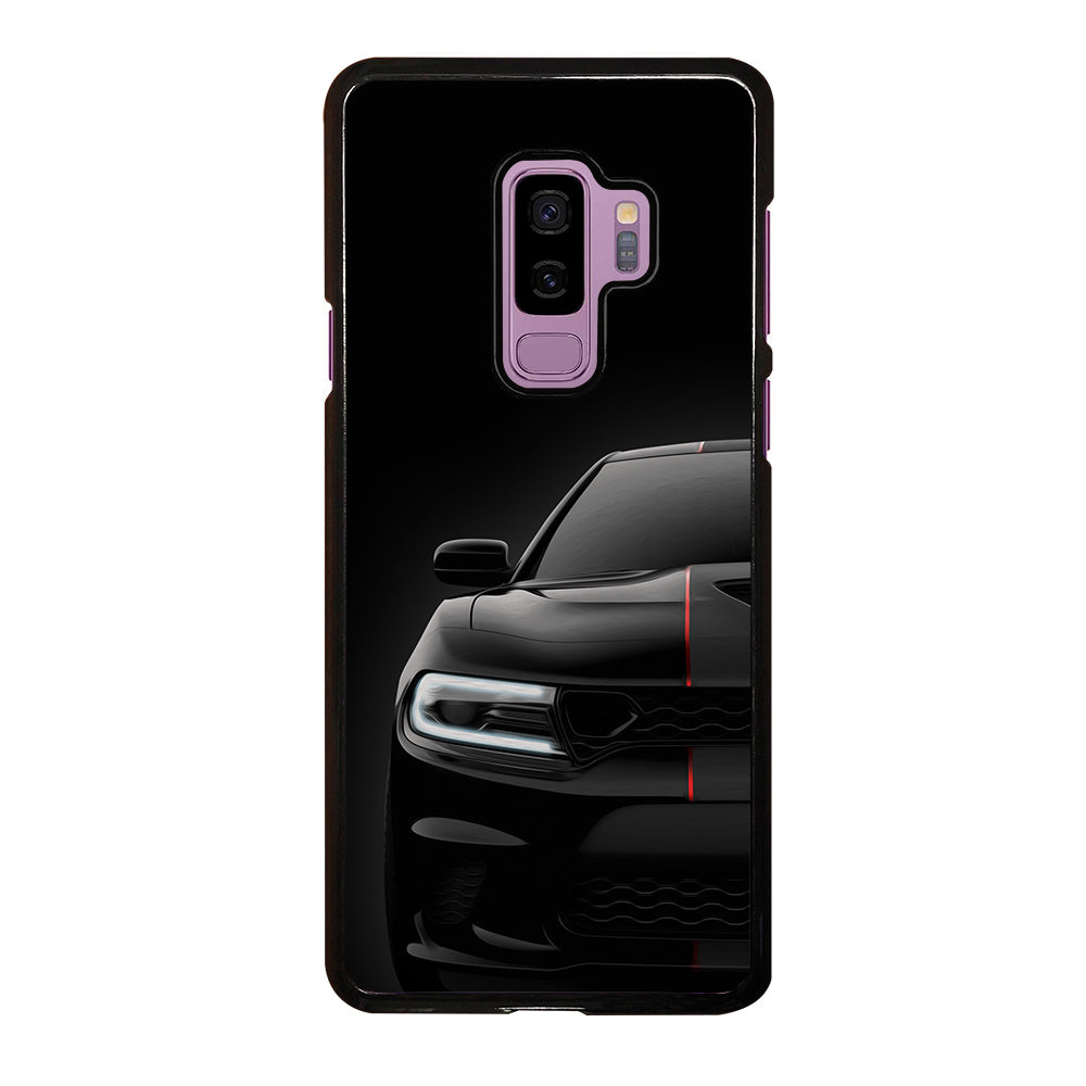 Black Dodge Challenger Outerglow Samsung Galaxy S9 Plus Case