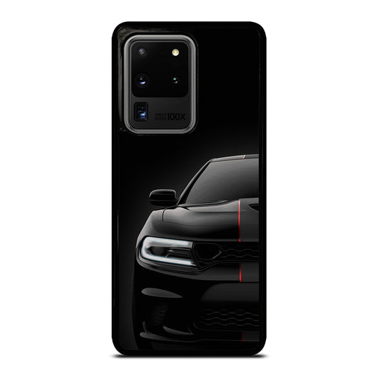 Black Dodge Challenger Outerglow Samsung Galaxy S20 Ultra / S20 Ultra 5G Case