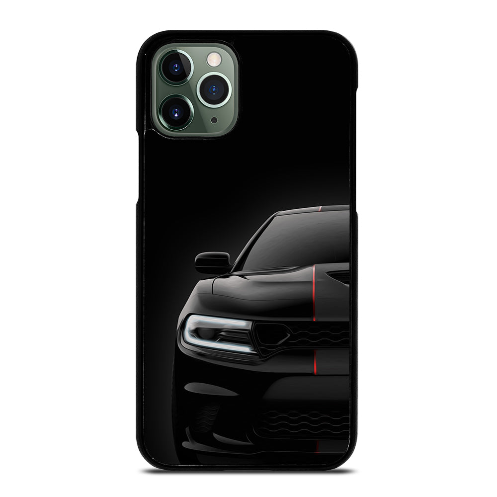 Black Dodge Challenger Outerglow iPhone 11 Pro Max Case