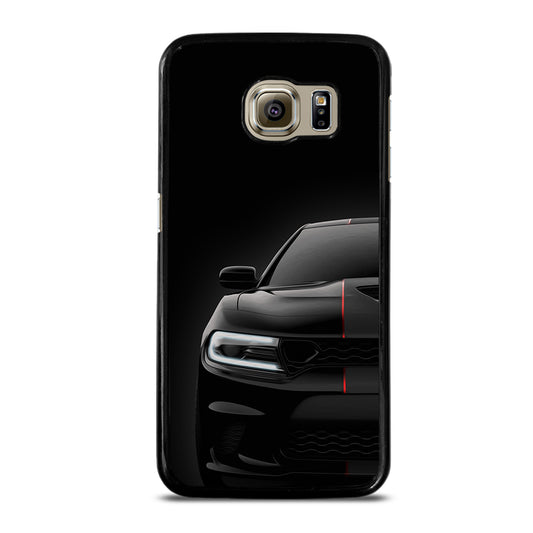 Black Dodge Challenger Outerglow Samsung Galaxy S6 Case