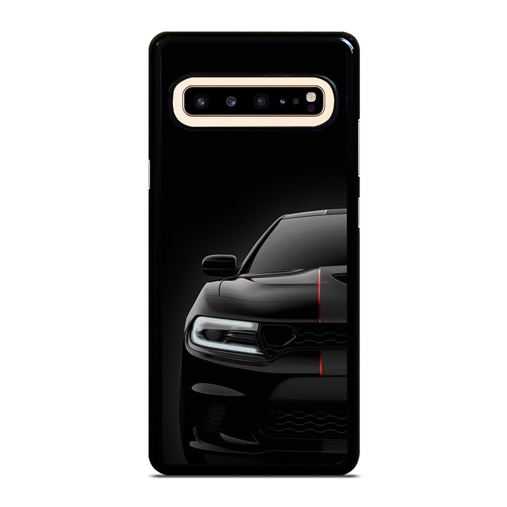 Black Dodge Challenger Outerglow Samsung Galaxy S10 5G Case