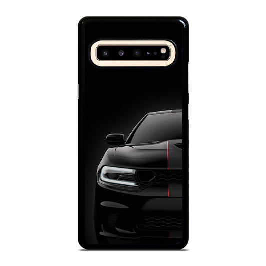 Black Dodge Challenger Outerglow Samsung Galaxy S10 5G Case