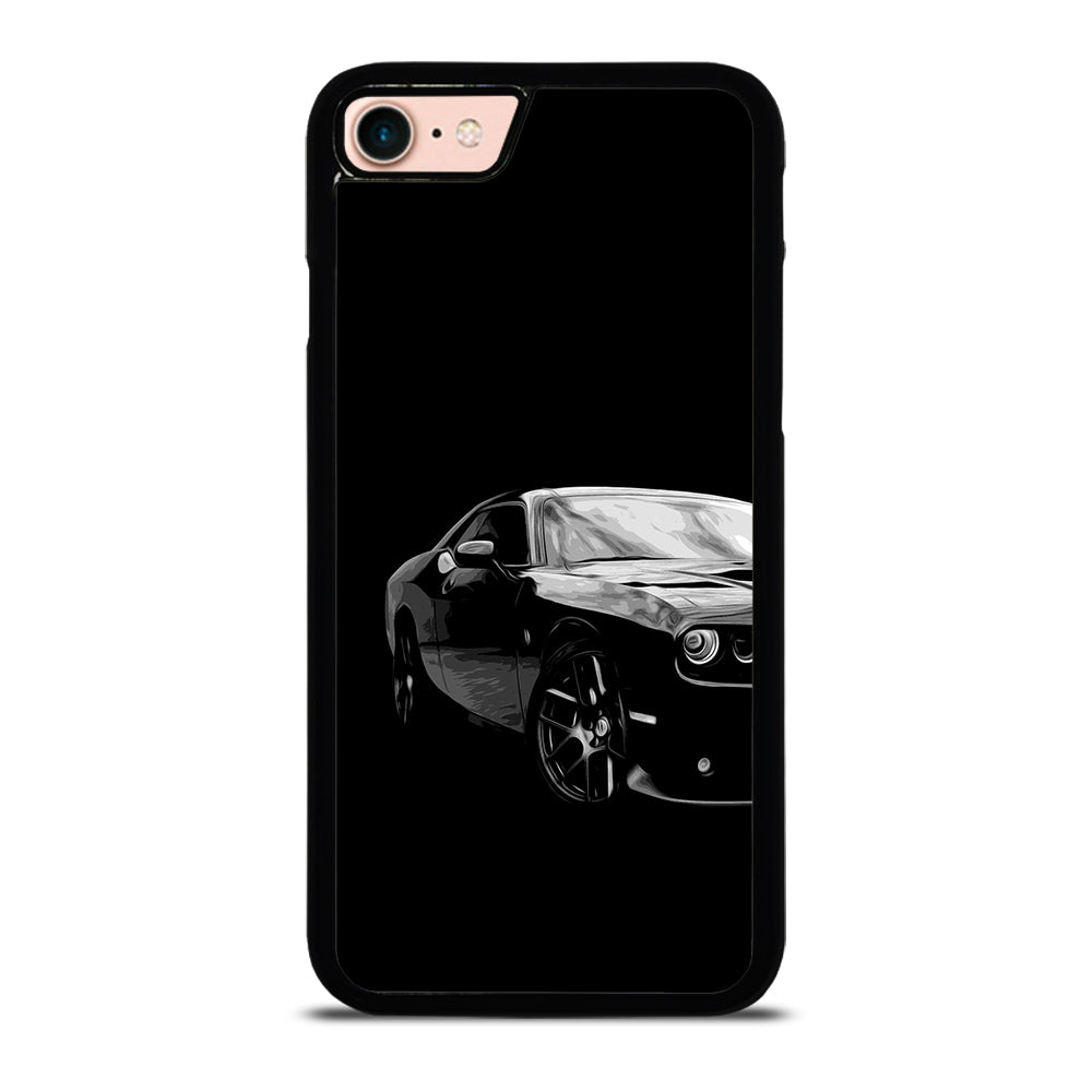 Black Dodge Challenger Posterizeoil iPhone 7 / 8 Case
