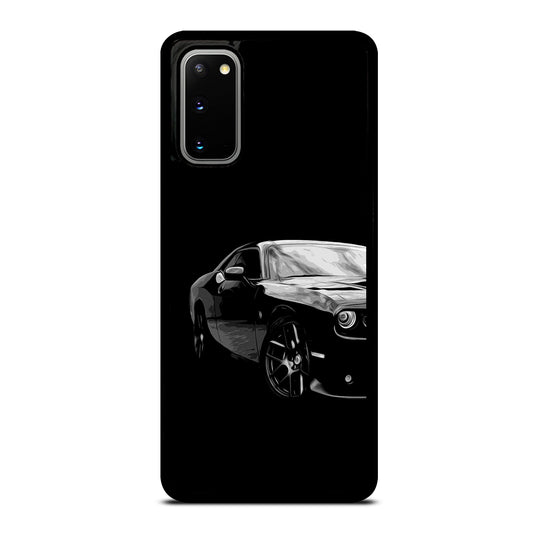 Black Dodge Challenger Posterizeoil Samsung Galaxy S20 / S20 5G Case