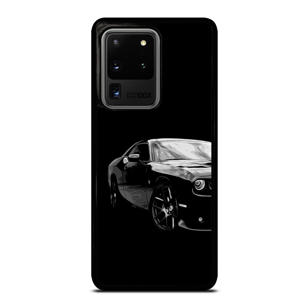 Black Dodge Challenger Posterizeoil Samsung Galaxy S20 Ultra / S20 Ultra 5G Case