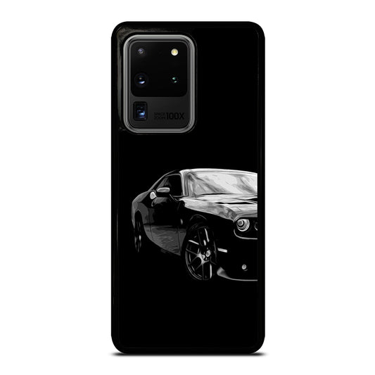 Black Dodge Challenger Posterizeoil Samsung Galaxy S20 Ultra / S20 Ultra 5G Case