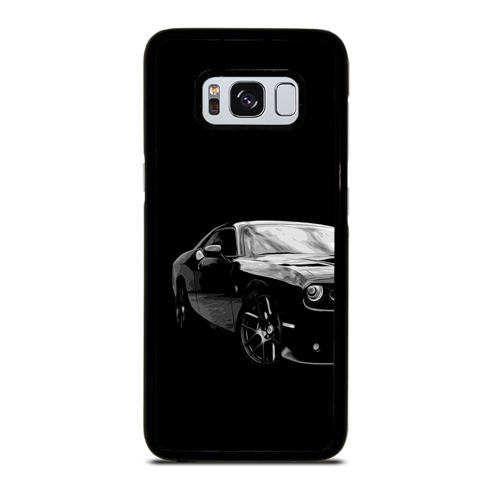 Black Dodge Challenger Posterizeoil Samsung Galaxy S8 Case