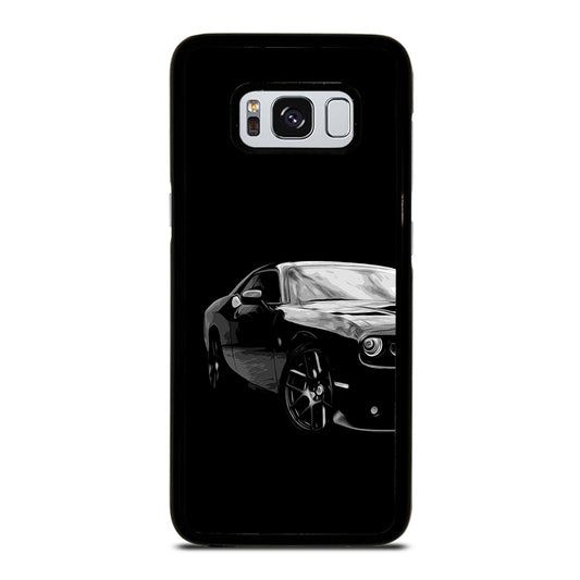 Black Dodge Challenger Posterizeoil Samsung Galaxy S8 Case