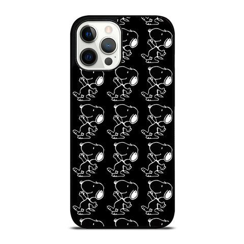 Black Snoopy Dog iPhone 12 Pro Max Case