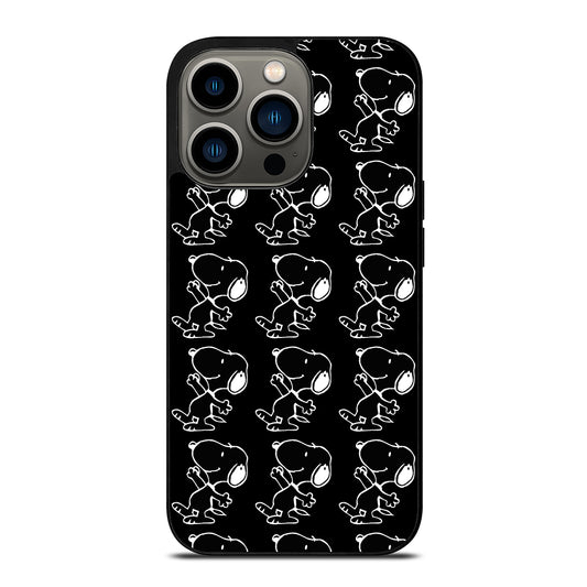 Black Snoopy Dog iPhone 13 Pro Case