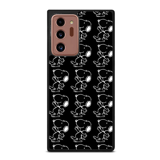 Black Snoopy Dog Samsung Galaxy Note 20 Ultra Case