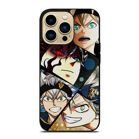 Black Clover Anime Collage iPhone 14 Pro Max Case
