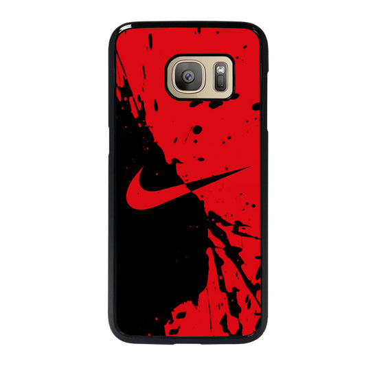 Black Red Nike Samsung Galaxy S7 Case