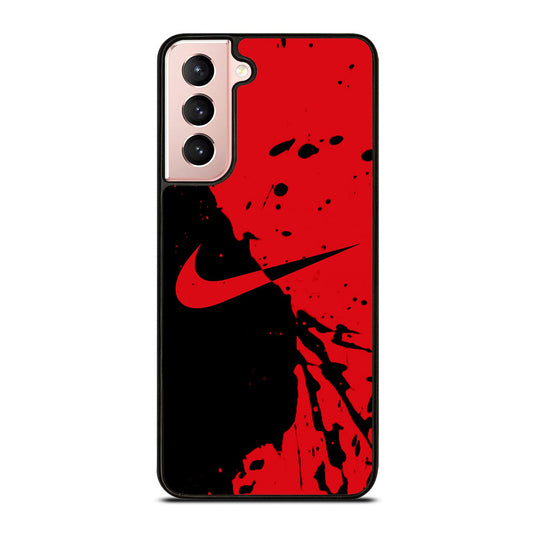 Black Red Nike Samsung Galaxy S21 5G Case