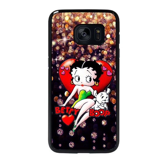 Blink Betty Boop Samsung Galaxy S7 Edge Case