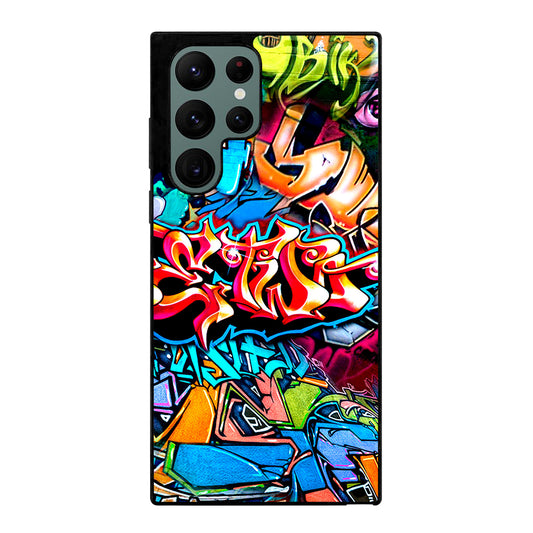Bomb Graffiti Street Art Samsung Galaxy S22 Ultra 5G Case