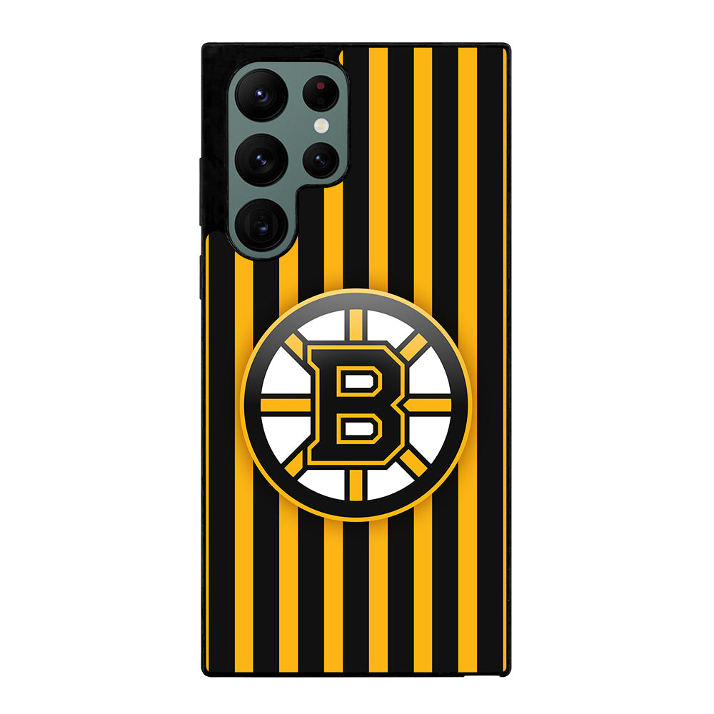 Boston Bruins NHL Batch Samsung Galaxy S22 Ultra 5G Case
