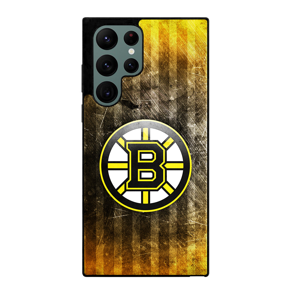 Boston Bruins NHL Ice Hockey Samsung Galaxy S22 Ultra 5G Case