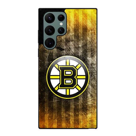 Boston Bruins NHL Ice Hockey Samsung Galaxy S22 Ultra 5G Case