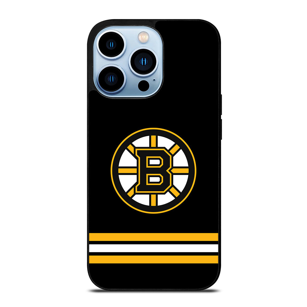 Boston Bruins NHL in Black iPhone 13 Pro Max Case