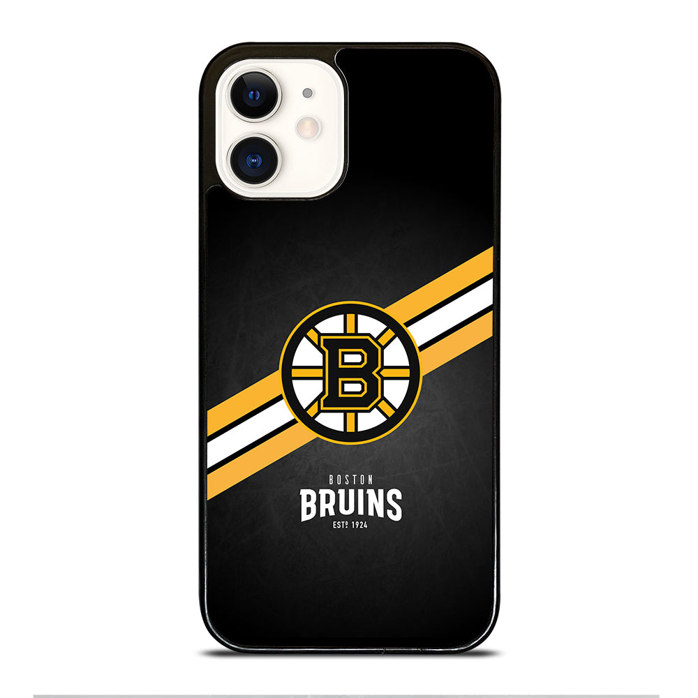 Boston Bruins NHL Logo iPhone 12 Case