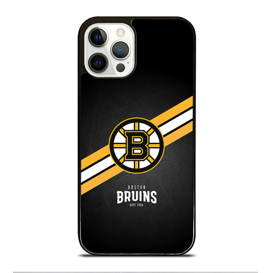Boston Bruins NHL Logo iPhone 12 Pro Case