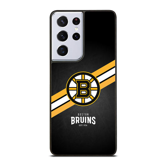 Boston Bruins NHL Logo Samsung Galaxy S21 Ultra 5G Case