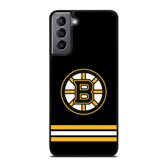 Boston Bruins NHL in Black Samsung Galaxy S21 Plus 5G Case