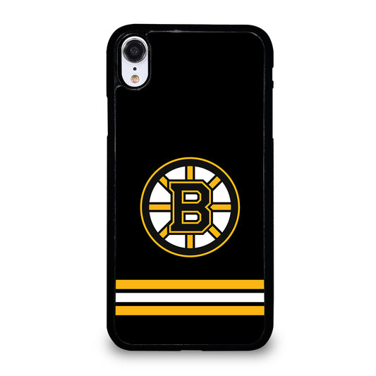 Boston Bruins NHL in Black iPhone XR Case