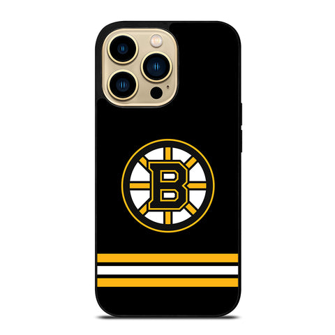 Boston Bruins NHL in Black iPhone 14 Pro Max Case