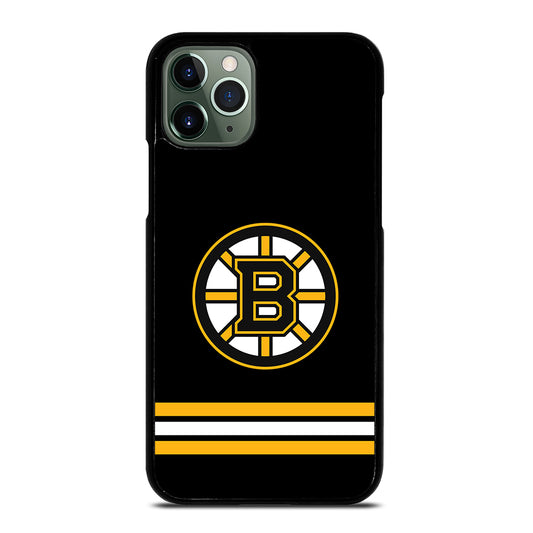 Boston Bruins NHL in Black iPhone 11 Pro Max Case