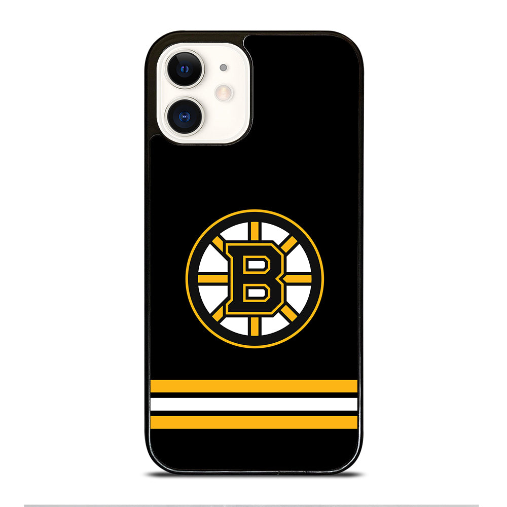 Boston Bruins NHL in Black iPhone 12 Case