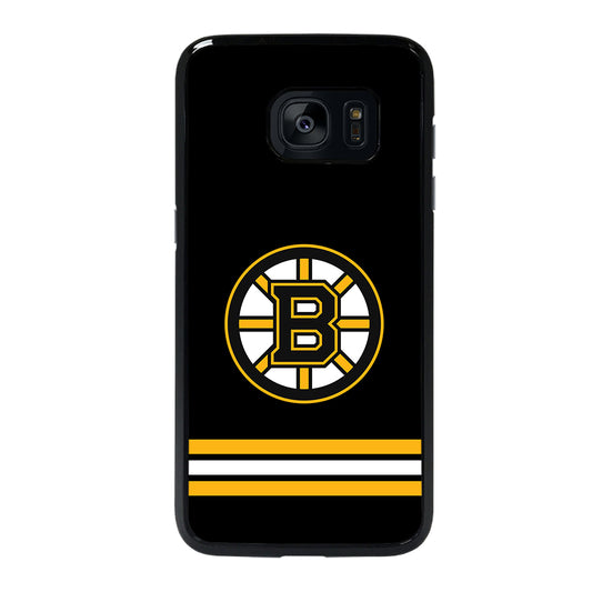 Boston Bruins NHL in Black Samsung Galaxy S7 Edge Case
