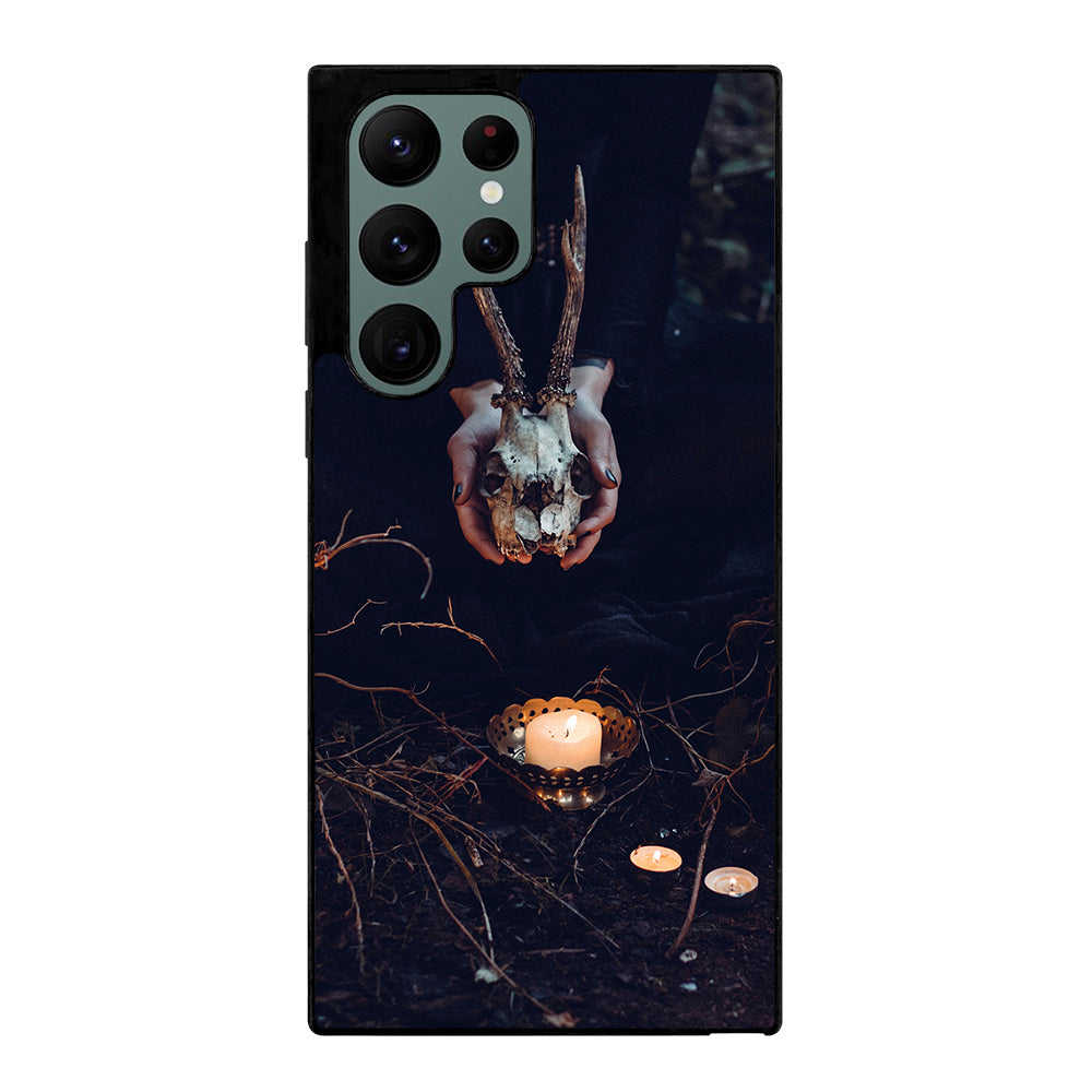 Brown Pumpkin Halloween Samsung Galaxy S22 Ultra 5G Case