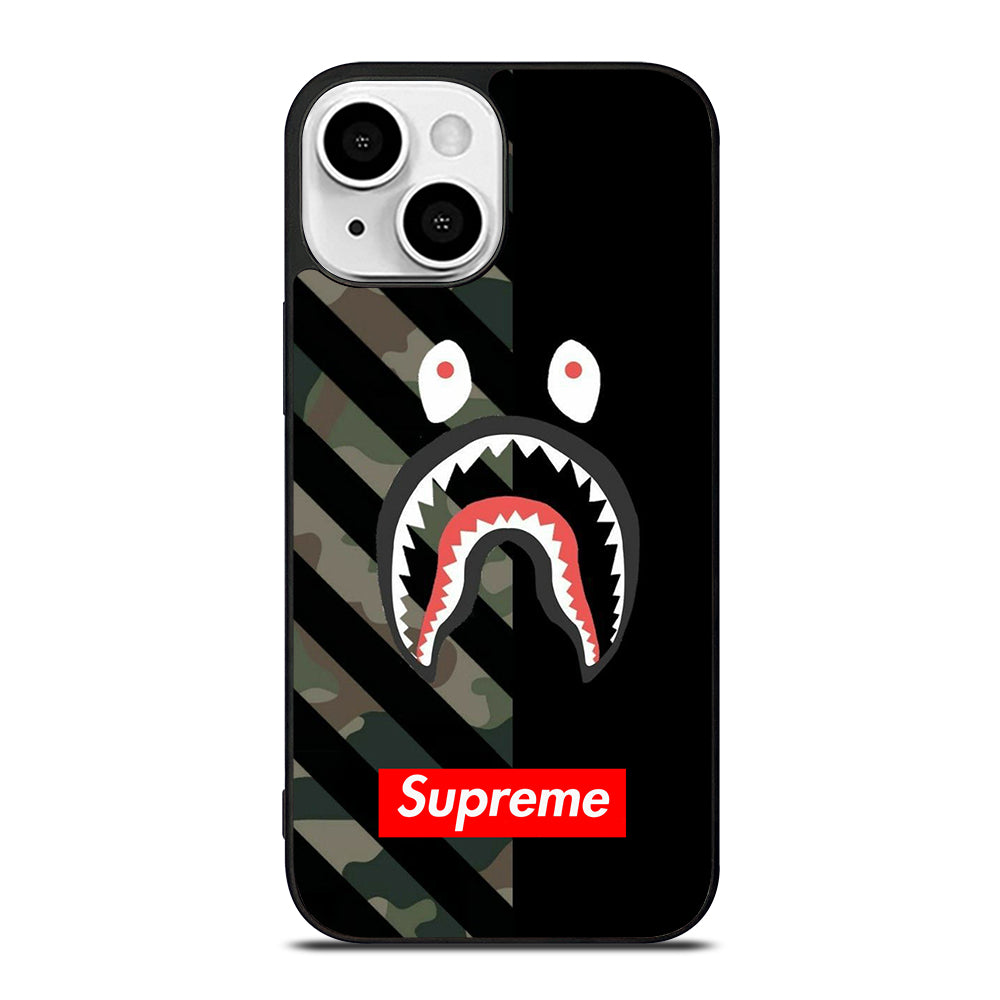 CAMO BAPE SHARK SUPR iPhone 13 Mini Case