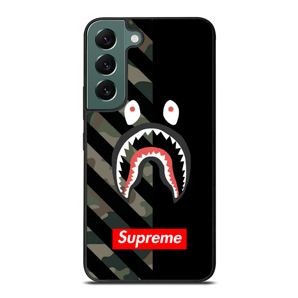 CAMO BAPE SHARK SUPR Samsung Galaxy S22 5G Case
