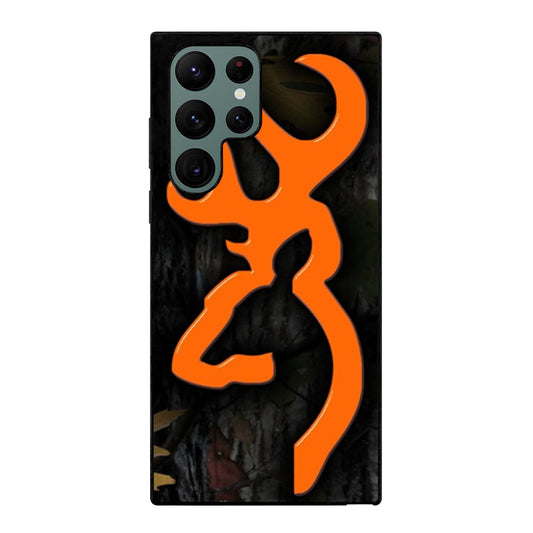 CAMO BROWNING SYMBOL Samsung Galaxy S22 Ultra 5G Case