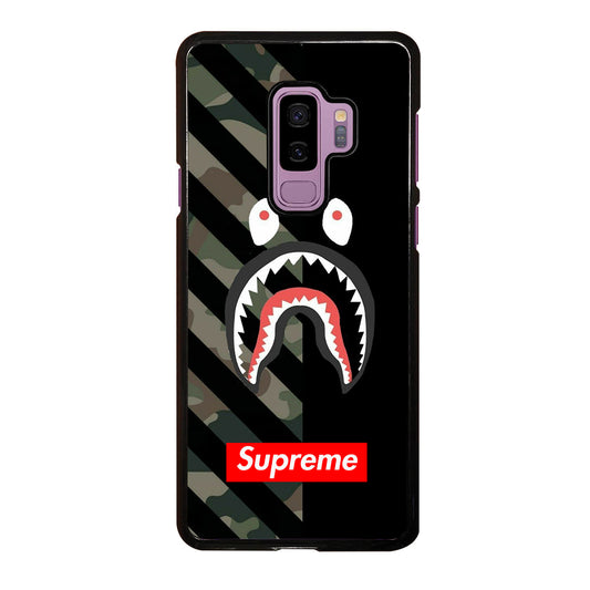 CAMO BAPE SHARK SUPR Samsung Galaxy S9 Plus Case