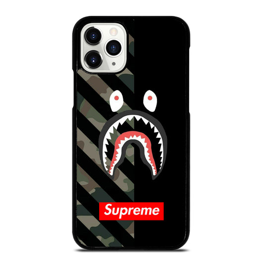 CAMO BAPE SHARK SUPR iPhone 11 Pro Case