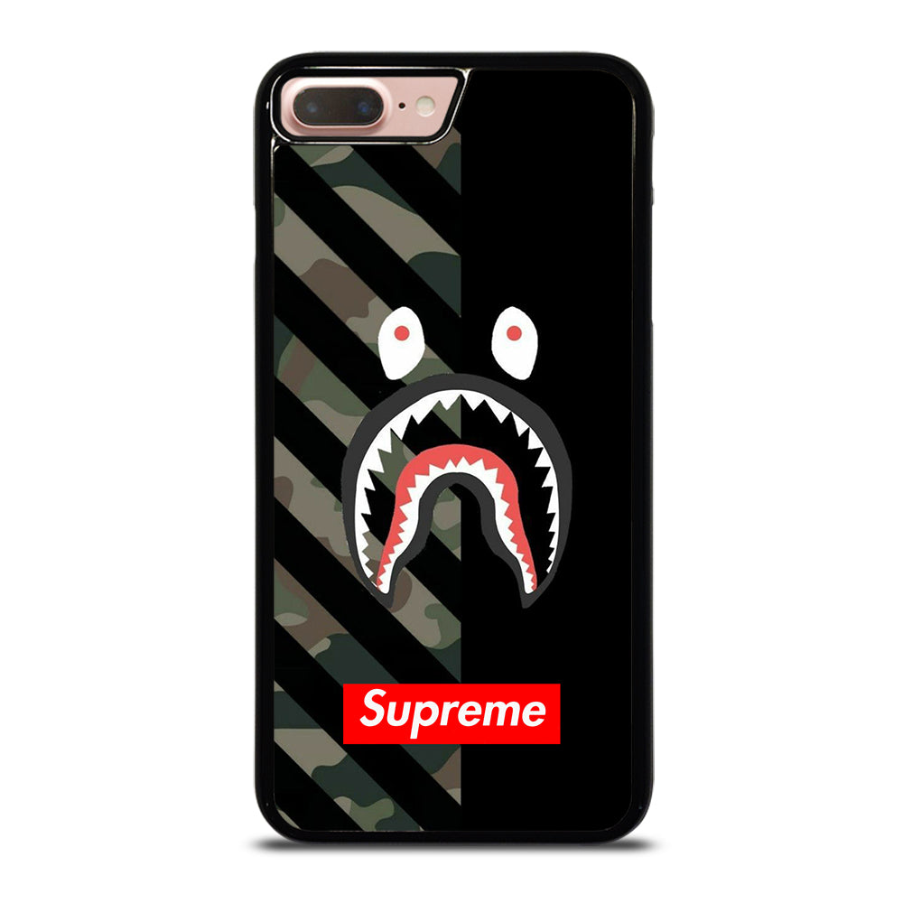 CAMO BAPE SHARK SUPR iPhone 7 Plus / 8 Plus Case